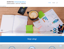 Tablet Screenshot of marketing-internetowy.waw.pl